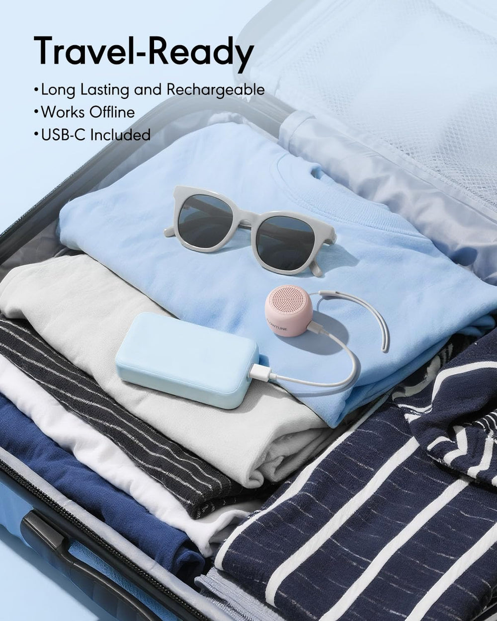 Flowtune six-hour timer offers auto-off for energy-efficient sessions and routines.
