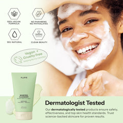 Flufie Korean-inspired skincare ritual visuals promise balanced, radiant complexion