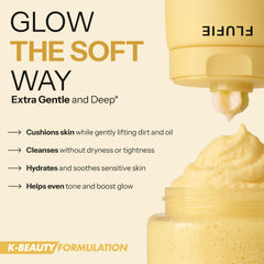Flufie vitamin C honey ingredients close up highlighting nourishing antioxidants.