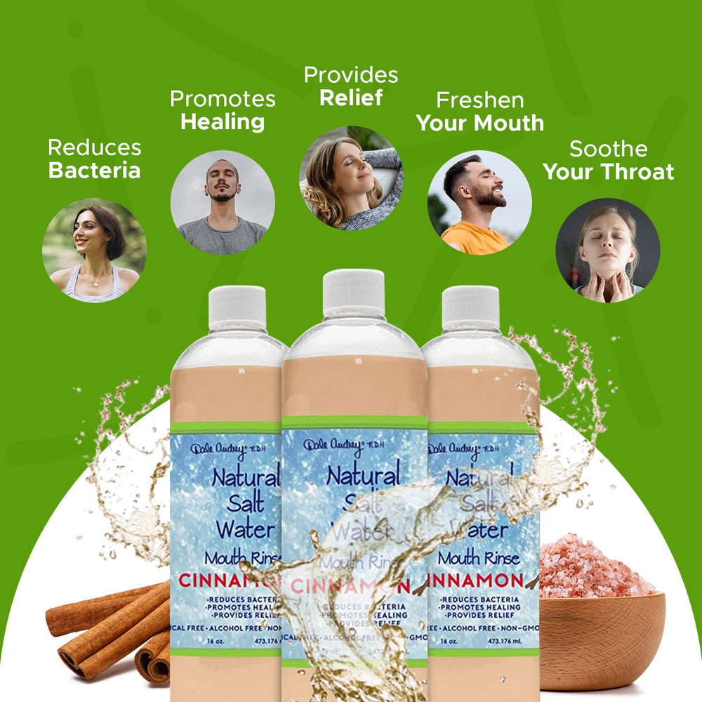 Fluoride-free and alcohol-free mouthwash packaging