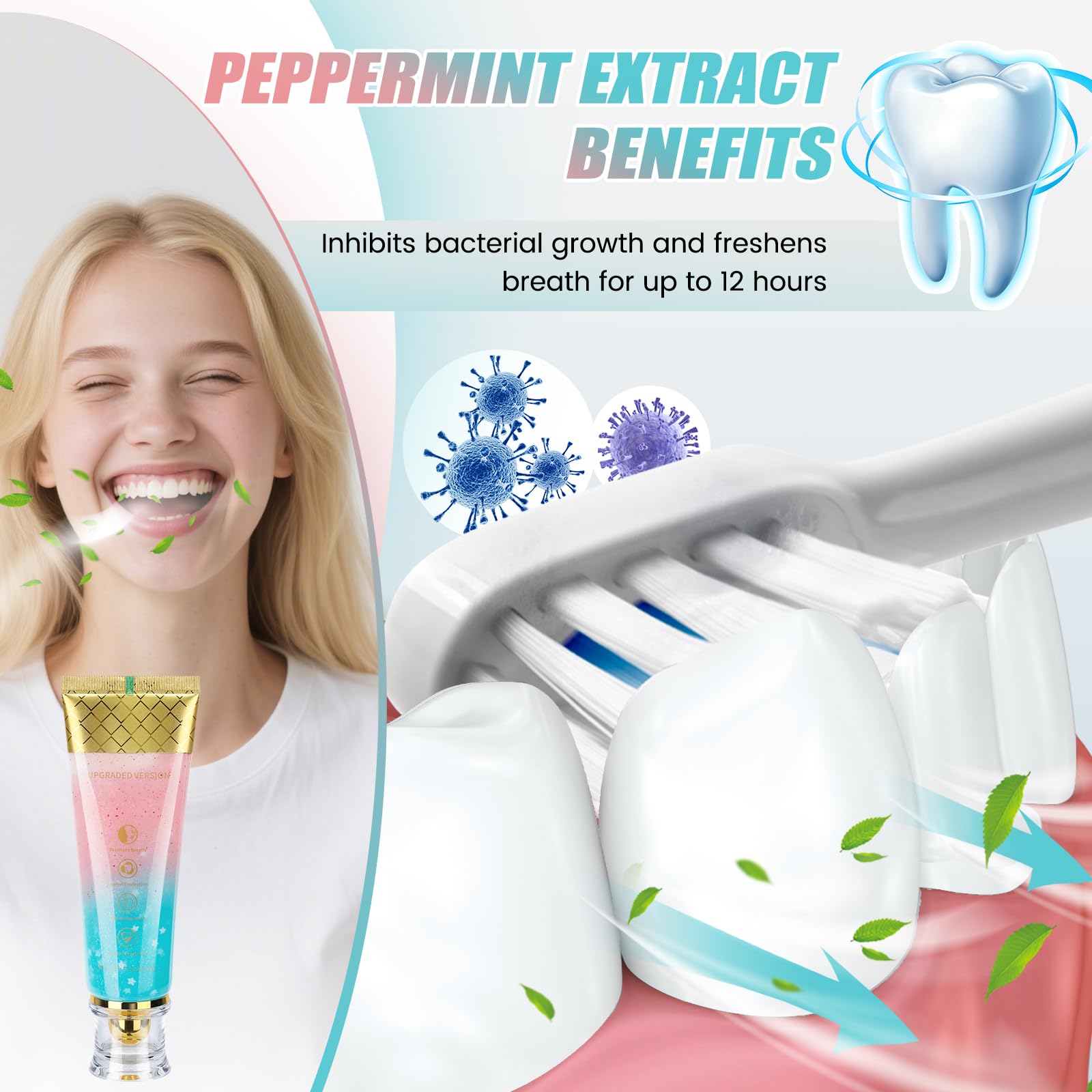 Fluoride-free toothpaste suitable for sensitive teeth