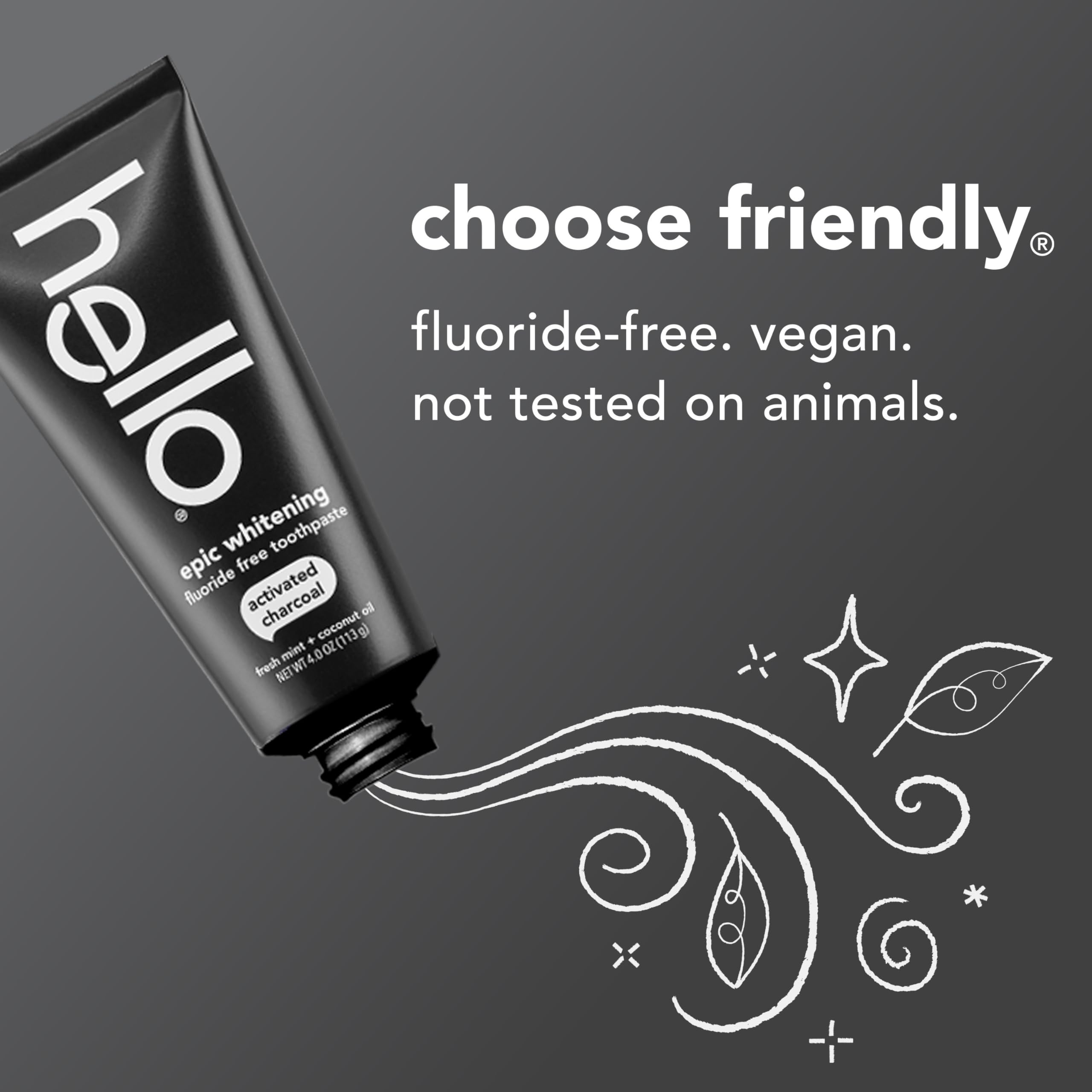 Fluoride-free toothpaste ingredients safe for enamel