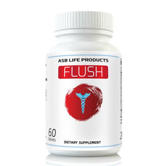 Clinically formulated flush prevention supplement bottle