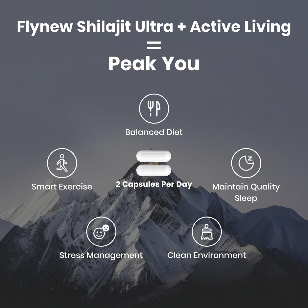 Shilajit with pomegranate extract