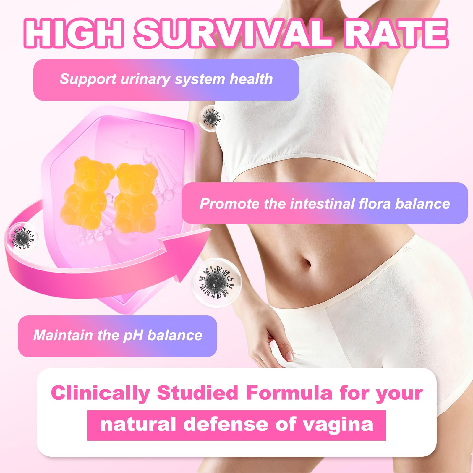 Serving suggestion: two gummies daily