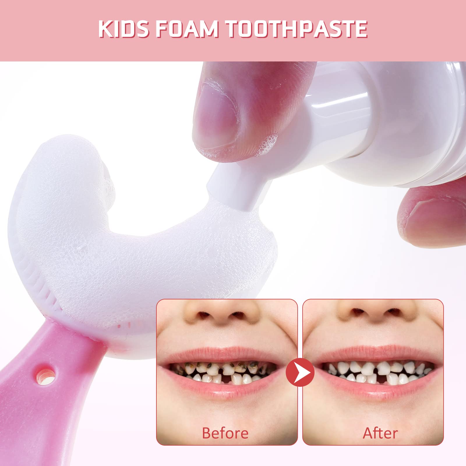 Fluoride-free formula safe for children's teeth and gums