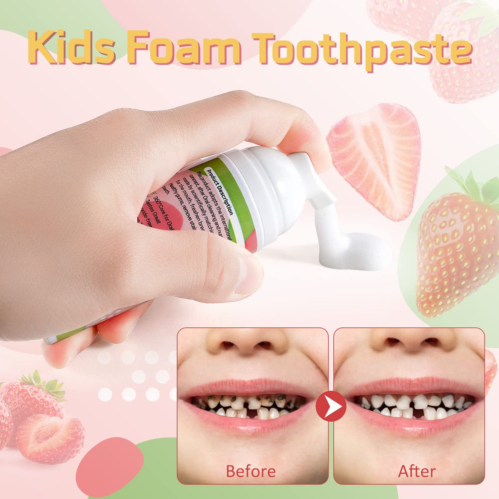 Easy-to-use pump design for dispensing foam toothpaste