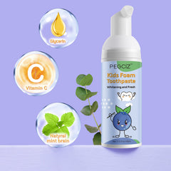 Net content: 60ml x 2 for kids toothpaste
