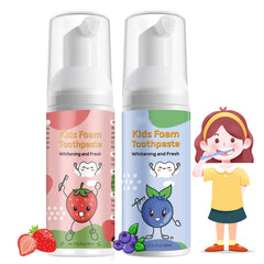 Box packaging for Foam Toothpaste Kids with fruit flavor