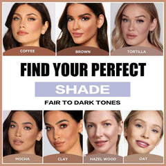 FOCALLURE contour-stick Mocha across the forehead adds balanced dimension
