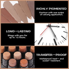 FOCALLURE contour-stick Mocha on the nose provides subtle definition