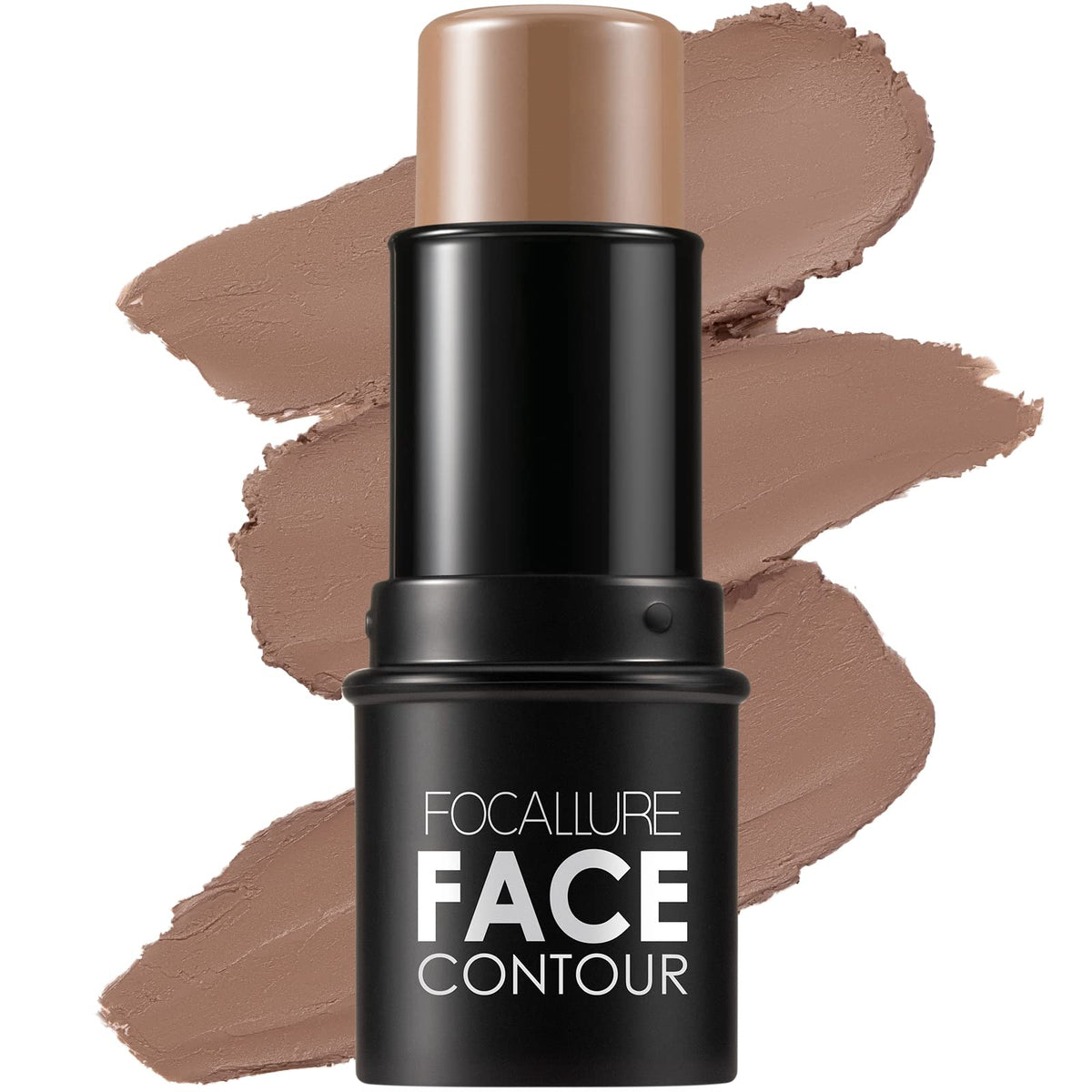 FOCALLURE Cream Contour Stick Mocha packaging for travel convenience and quick touch-ups