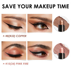 FOCALLURE versatile pencil doubles as liner and highlighter for multidimensional lids.