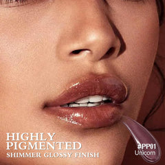 FOCALLURE Unicorn lip plump 24-hour wear for long-lasting color.