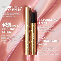 FOCALLURE Unicorn lip plump hydration formula keeps lips soft.
