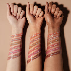 FOCALLURE Sparkling Gem Lip Plump packaging highlights vegan and cruelty free claim.