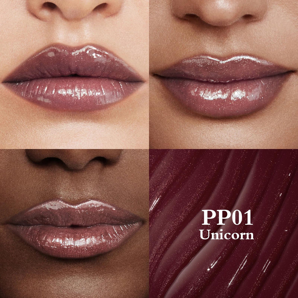 FOCALLURE Unicorn lip plump wand for quick, smooth, high-shine application.