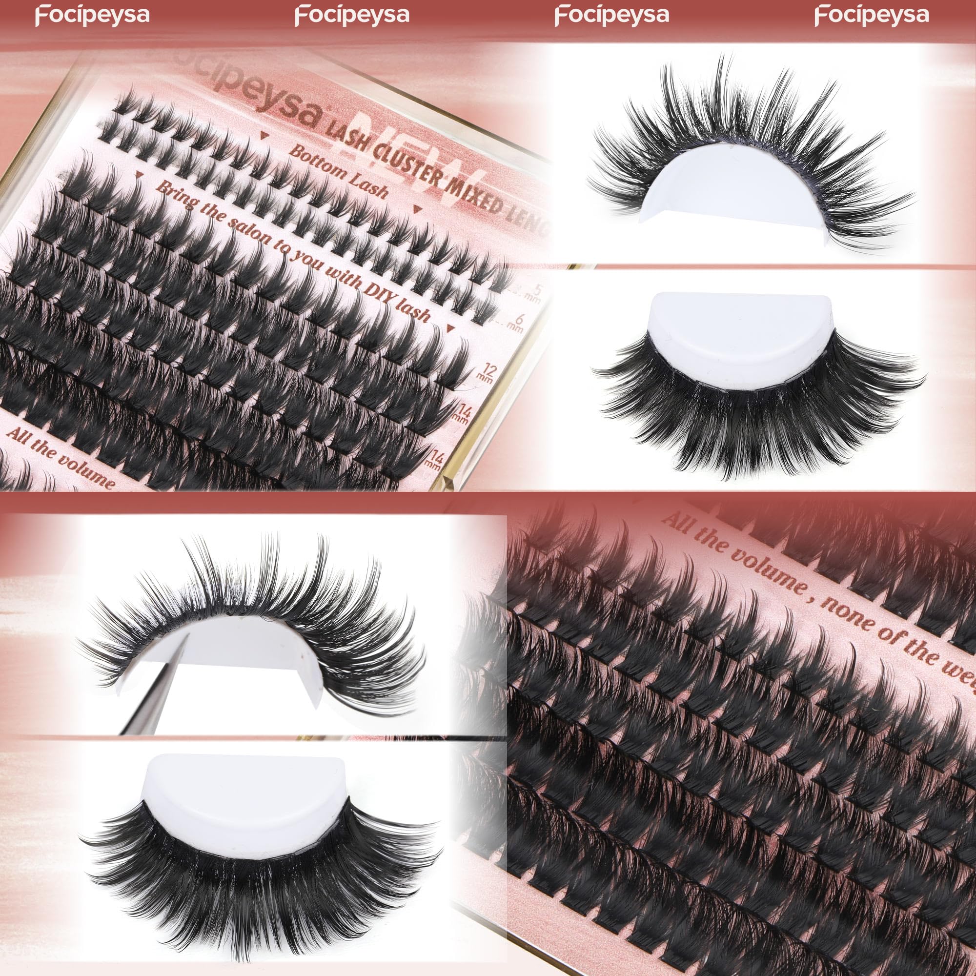 DIY salon lashes kit enables at-home lash artistry with professional style.