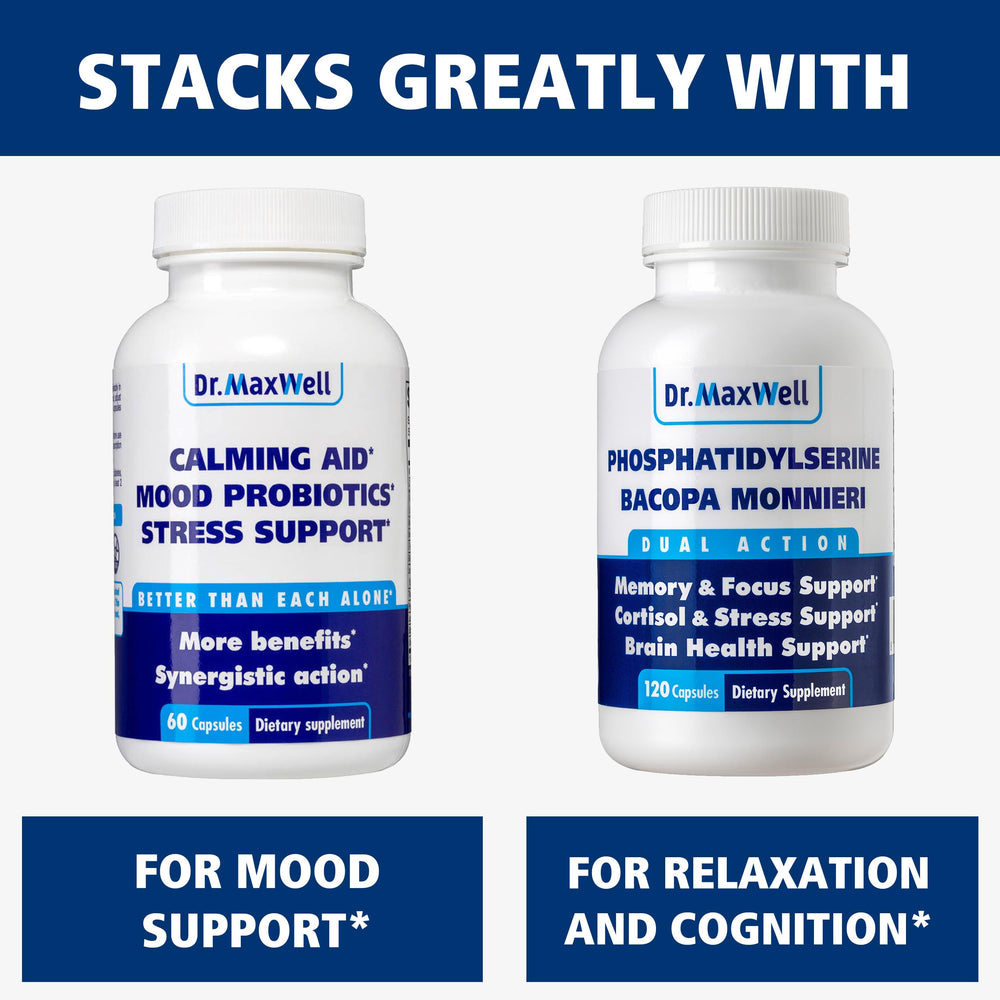 Ashwagandha, L-theanine and Taurine for focus and brain support