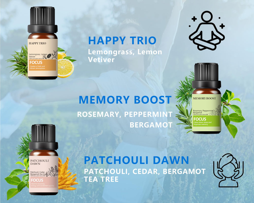 Fresh Start blend - 10ml Focus Essential Oil Set