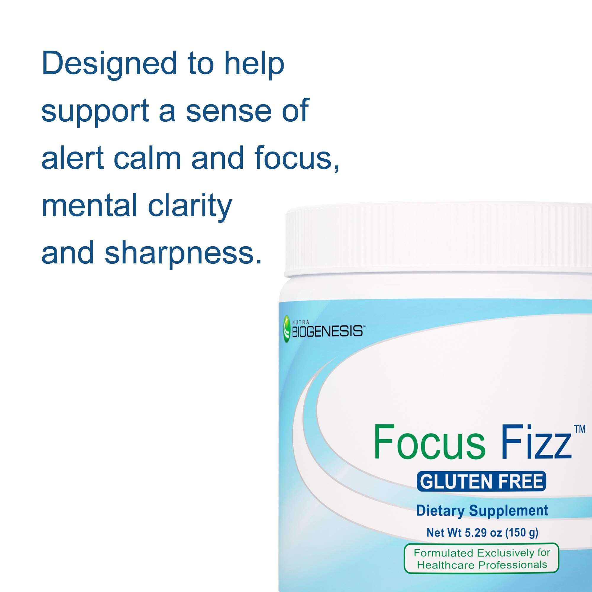 Close-up of Focus Fizz nutrition label