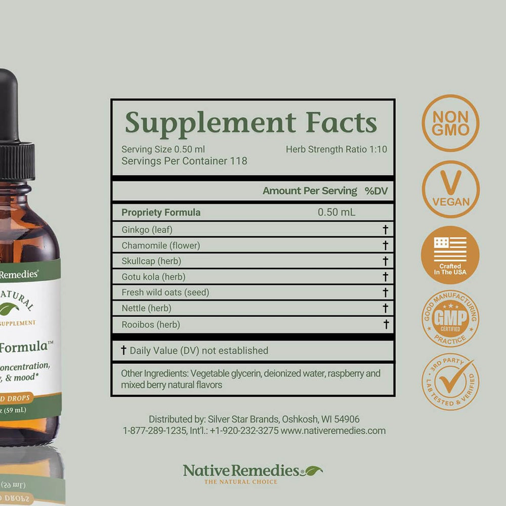German chamomile flower in Focus Formula