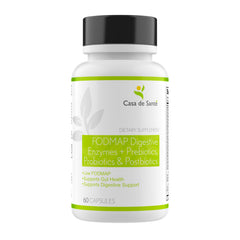 FODMAP digestive enzymes with probiotics and prebiotics blend