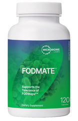 FODMATE digestive enzyme bottle with 120 capsules
