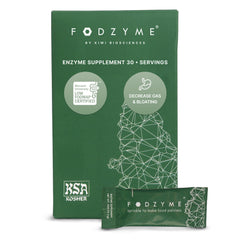 Hero image of FODZYME On-The-Go digestive enzymes packaging