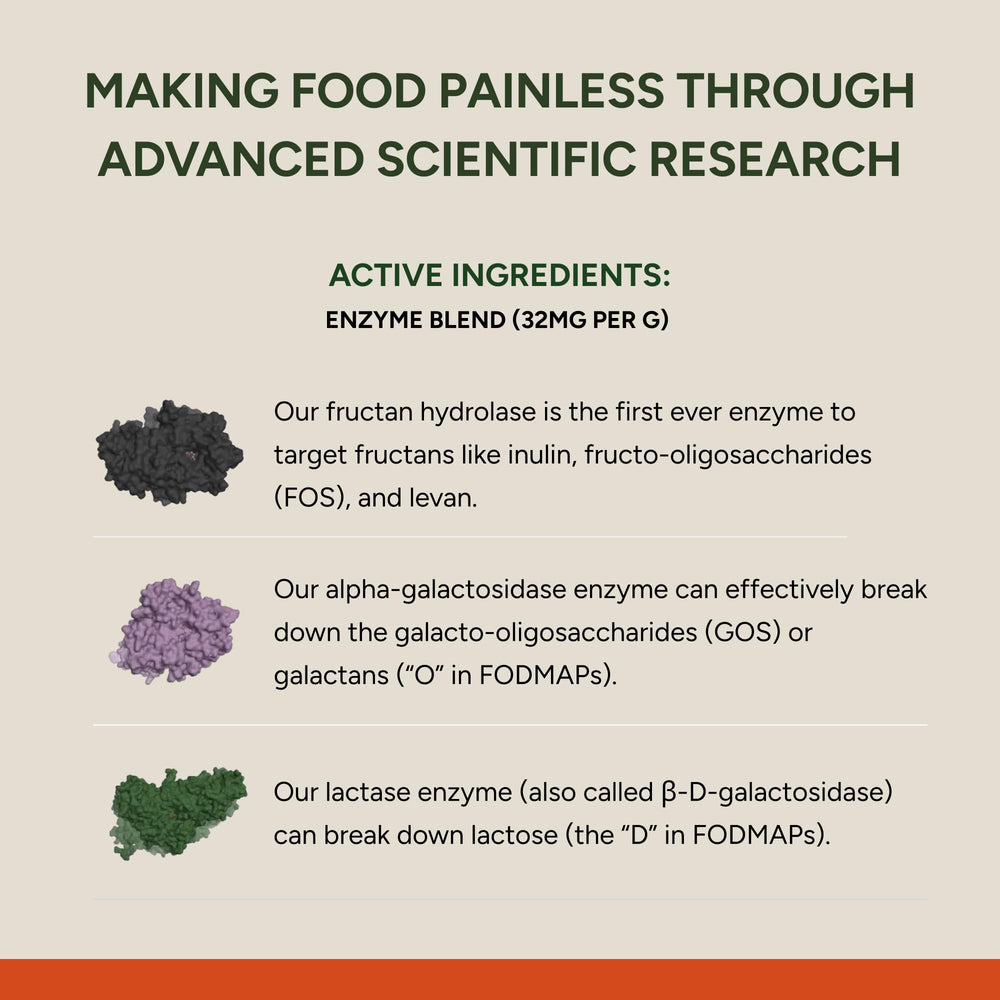 Powder formula mixing with food for quick digestion support