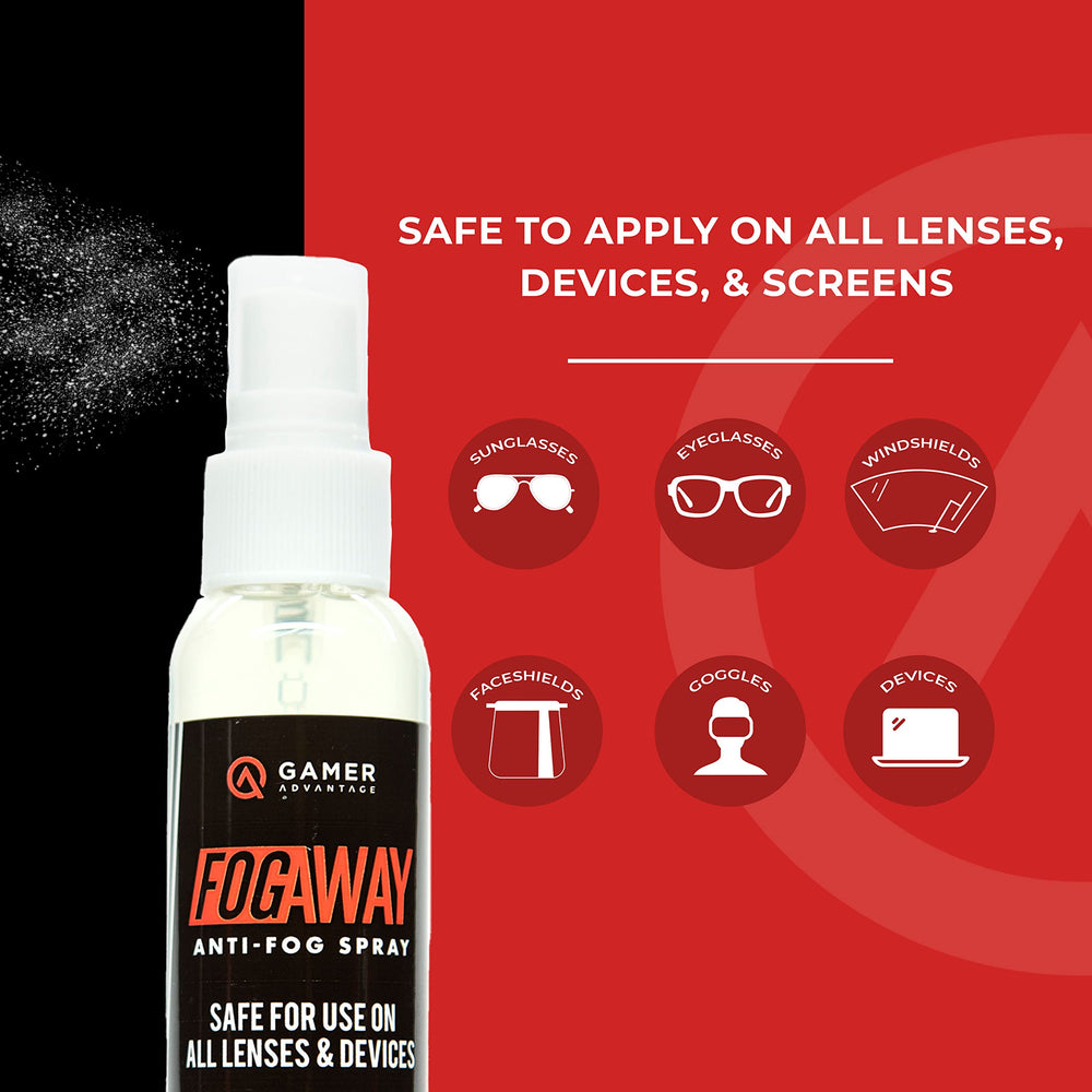 First responders using FogAway anti-fog spray