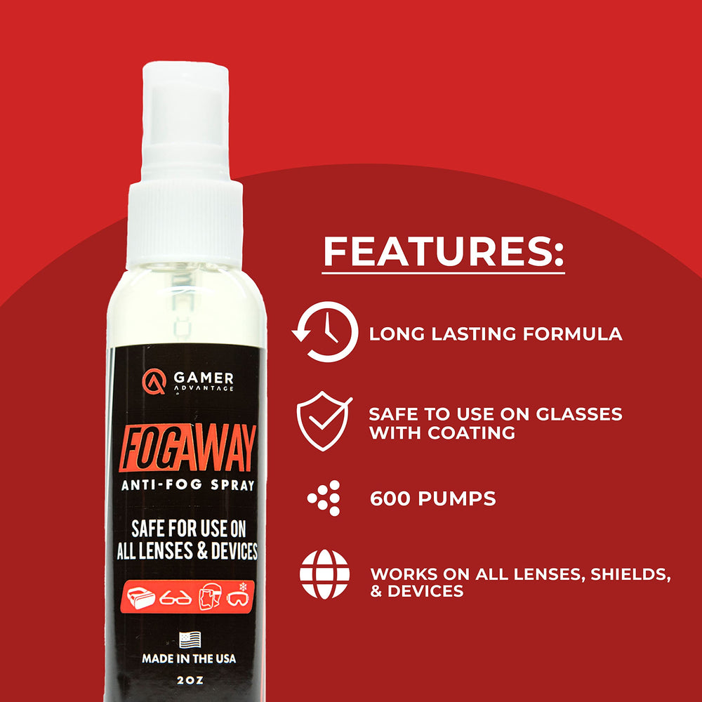 Silicone-free formula and long-lasting fog protection