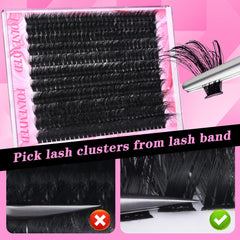 FOINEMYED 12-22mm length range supports versatile styles.