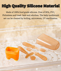 Safe nipple-grade silicone, tasteless and boilable
