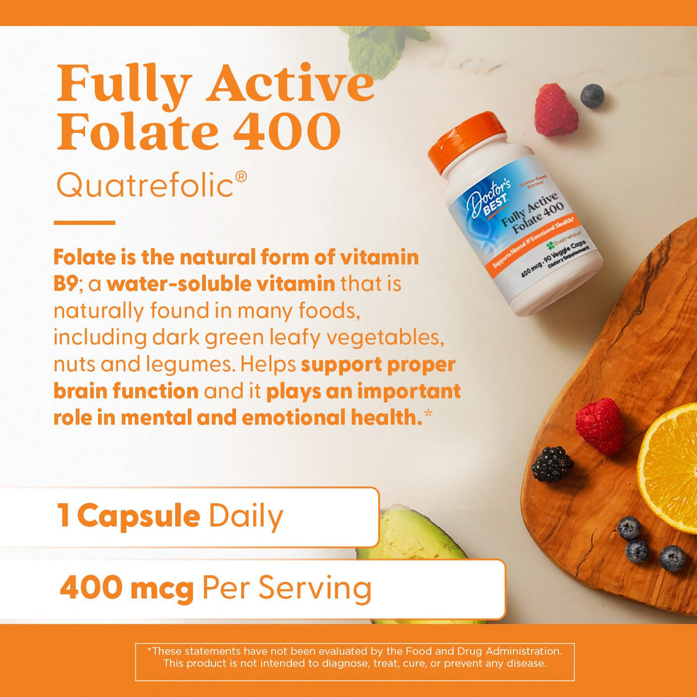 Folate supports cardiovascular health