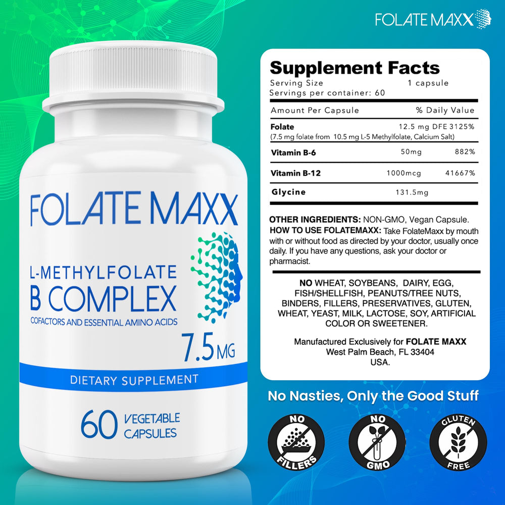 3-in-1 high-potency FolateMaxx formula