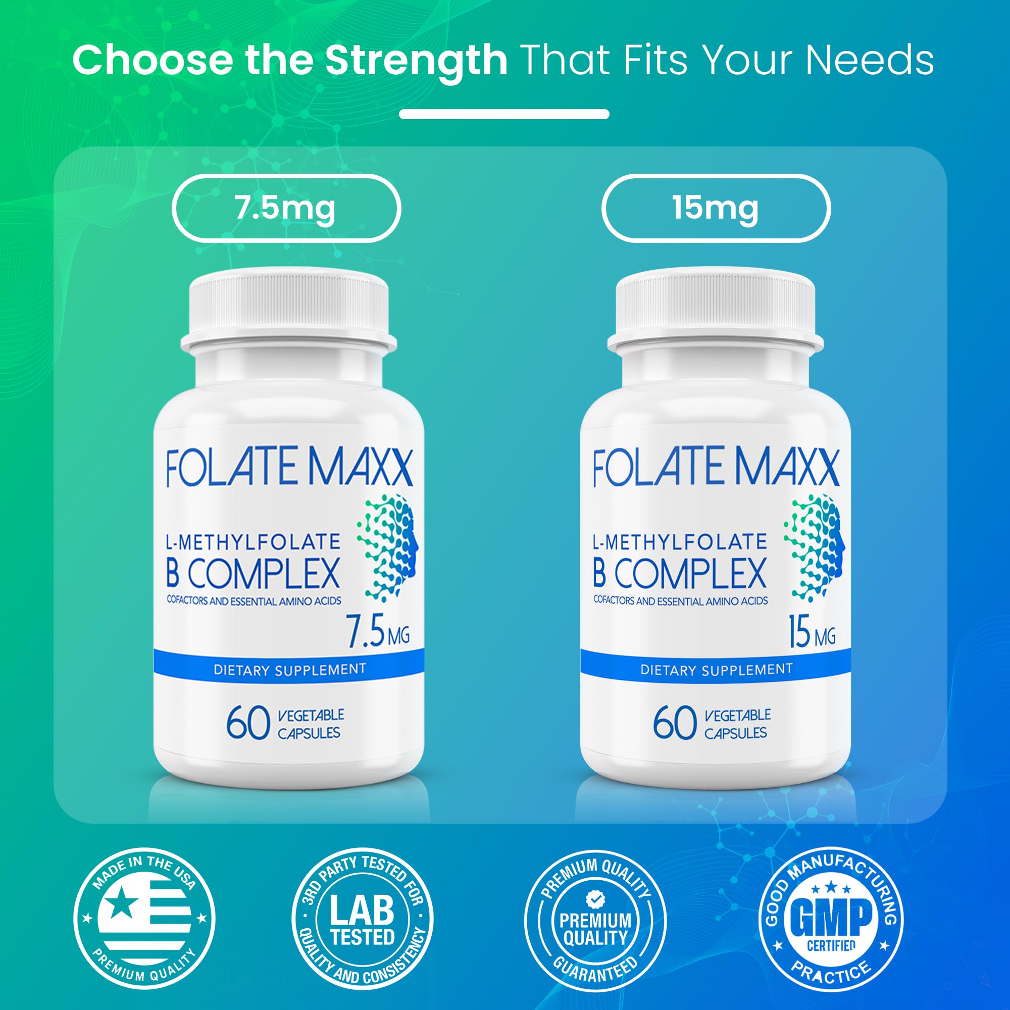 Vegetarian capsules and packaging