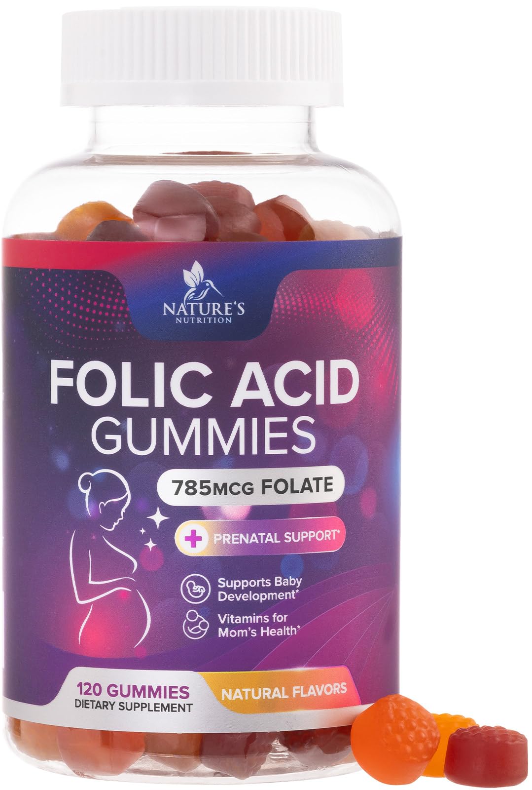 Hero image of Folic Acid Gummies for Women 785mcg