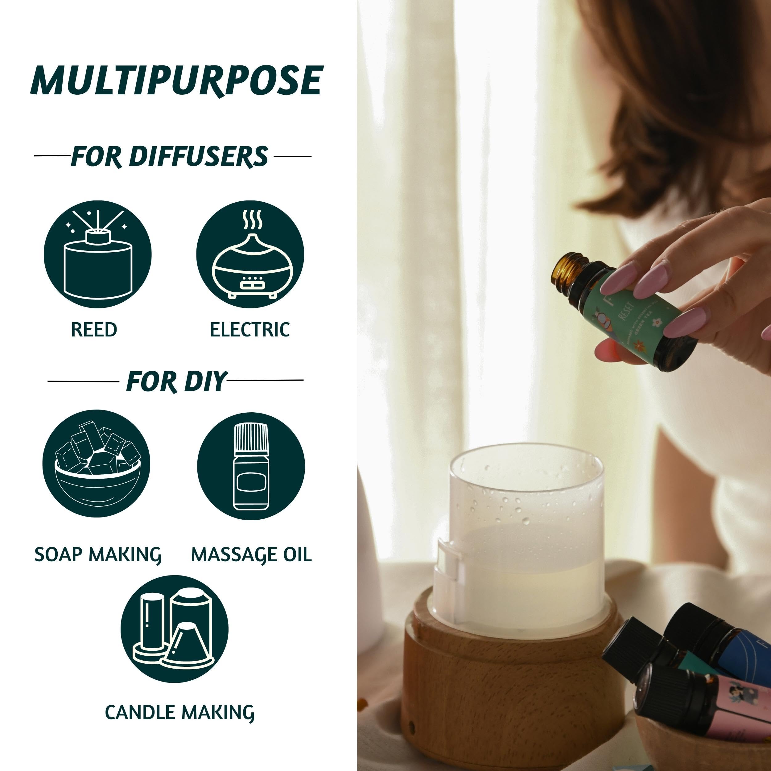 Laundry fresh with Christmas essential oils fragrance