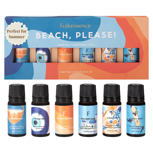 Folkulture Essential Oils for Home – Set of 6 packaging
