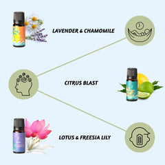 Lavender essential oil bottle for diffuser