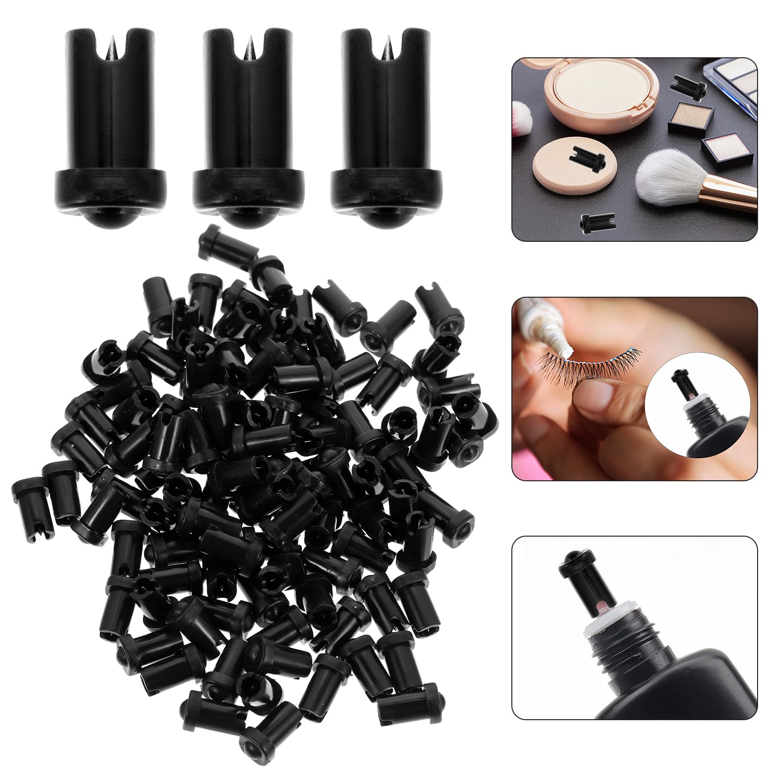 FOMIYES anti-blocking needles and nozzles promote efficient lash sessions.