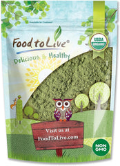 Food to Live Organic Alfalfa Powder 1 lb front view