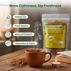 Foodherbs vetiver roots insect-repellent-wardrobe helps deter bugs naturally