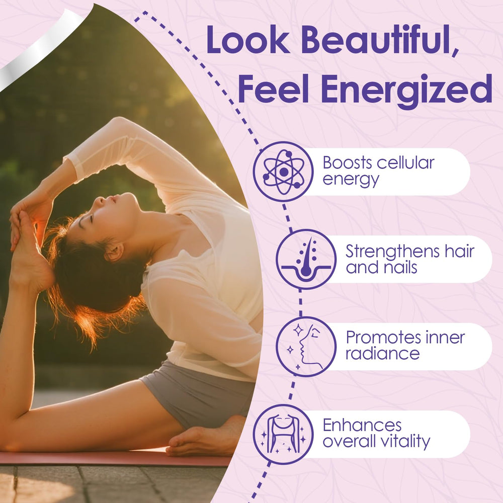 CoQ10 energy and heart health illustration