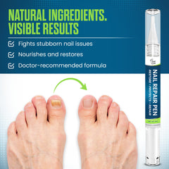 Foot Cure Nail Repair Pen oregano oil highlight signals botanical support for nails.
