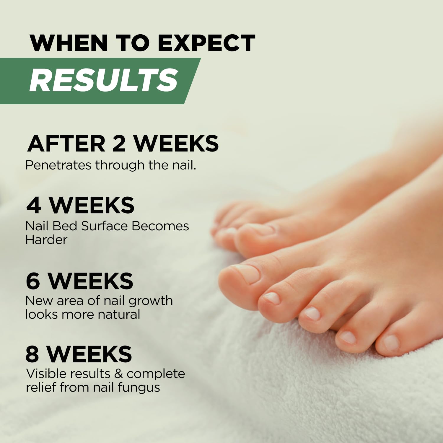 Foot Cure oil-drops close-up shows easy daily nail care application.