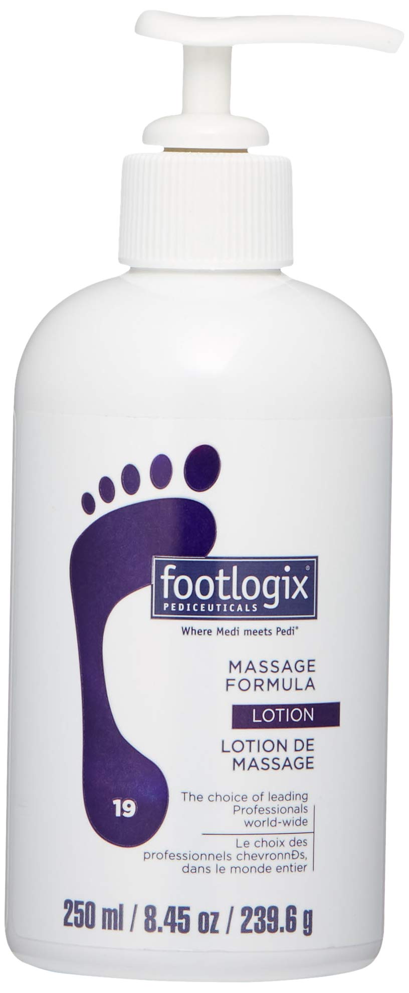 FOOTLOGIX Massage Formula Lotion 8.45 oz bottle