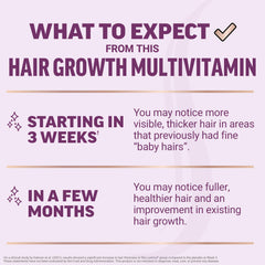 Close-up of Force Factor Hair Growth Accelerator label highlighting Lustriva and vitamins for hair vitality