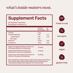 Made in USA – Forest Caps gummies with organic extracts